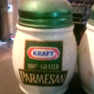 Antique KRAFT® Parmesan Cheese container